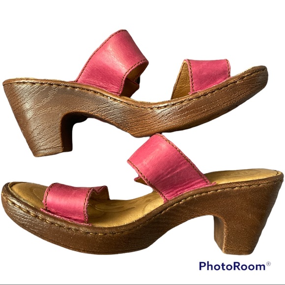 BORN magenta sandals - Picture 2 of 4